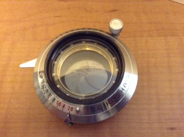 Close-up lens in Seikosha-S shutter - 1