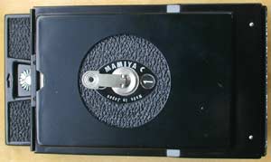Sheet film back Model 2